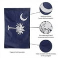 thumbnail image 5 of US Flag Store South Carolina State Flag, Banner Flag, 5 of 7