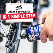 Finish Line Bicycle Chain Cleaner and Lubricant, 1-Step Dual-Action Formula, 8 FL oz