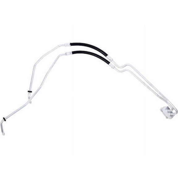 Inlet and Outlet Assembly Cooler Hose - Compatible with 2001 - 2005 Chevy Silverado 2500 HD 2002 2003 2004