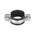 thumbnail image 5 of Uxcell 1-1/4" (32mm) Iron Wall Ceiling Mount Adjustable Pipe Bracket Clamp 10 Pack, 5 of 6