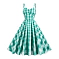 thumbnail image 1 of Costumes Aguichant d'Halloween pour Femmes Mode Col en V Sans Manches Robes de Cocktail Imprimées Vintage Robes Extensibles Robe de Soirée pour Femmes 2023 en Liquidation, 1 of 9