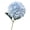 Blue, variant on Lifelike Silk Hydrangea Flower Bouquet - 22.8" Tall Artificial Floral Arrangement for Home, Wedding, Party Decor