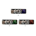 thumbnail image 4 of Reloj de pared clásico Matsuzay ABS temporizador digital LED negro blanco rojo, 4 of 6