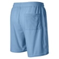 thumbnail image 4 of Dwellite Mens Corduroy Shorts 2026 Elastic Waist Drawstring Casual Summer Beach Lounge Shorts with Pockets Sky Blue S, 4 of 4