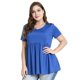 thumbnail image 1 of Camiseta de manga corta para mujer Hugo talla grande XL, 1 of 9