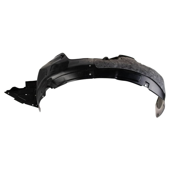 TRQ Front Left Inner Fender Liner Black Drivers Side Fits Select 2017-2018 Kia Forte5 KI1248156