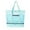 Light blue_Hot#3577, variant on Double Layer Dry Wet Separation Storage Bag | Travel Beach Lunch Cooler Tote | Breathable Mesh Outdoor Handheld Shoulder Wash Bag | Thick Soft Handles | 20x16x6cm