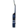 thumbnail image 2 of vidaXL Western Classical Cutaway Guitar with 6 Strings Blue Shaded 38, 2 of 5