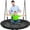 Saucer Black, variant on SereneLife 40” Saucer Swing with Hang Kit, Outdoor Tree Swing with Swivel Spinner for Kids (Black)