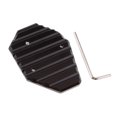 thumbnail image 3 of Almohadilla de extensión de para motocicleta FZ07 2013-2016 negra Negro Sunnimix Placa de extensión de Kickstand, 3 of 7
