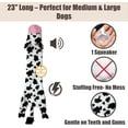 thumbnail image 5 of SPOT Skinneeez Cow Crinkle Dog Toy, Stuffing-Free Design with Squeaker, for Light & Moderate Chewers, Medium & Large Dogs, 23 Inch, 5 of 11