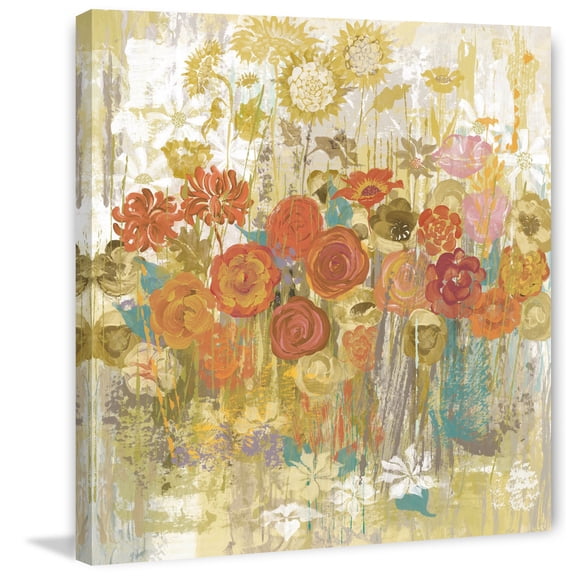 Marmont Hill "Floral Frenzy" Painting Print on Canvas