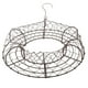 thumbnail image 1 of Macetas colgantes de hierro, jardinera de cesta de metal, soporte para flores, para interiores y 26cm de forma redonda, 1 of 9