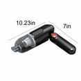 thumbnail image 3 of YiBai Folding Vacuum Cleaner, Small Handheld Vacuums,USB Charging Lithium Lon Busters For Keyboard,Computer,Hairs,Car Interior & Other Crevices Cleaning,for Men Dad,Black, 3 of 8