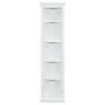 thumbnail image 3 of 83.4" Modern Corner Shelf with 5 Tier, Corner Bookcase with LED Light, Storage Standing Shelf Unit, Open Corner Plant Display Stand, 3 of 6