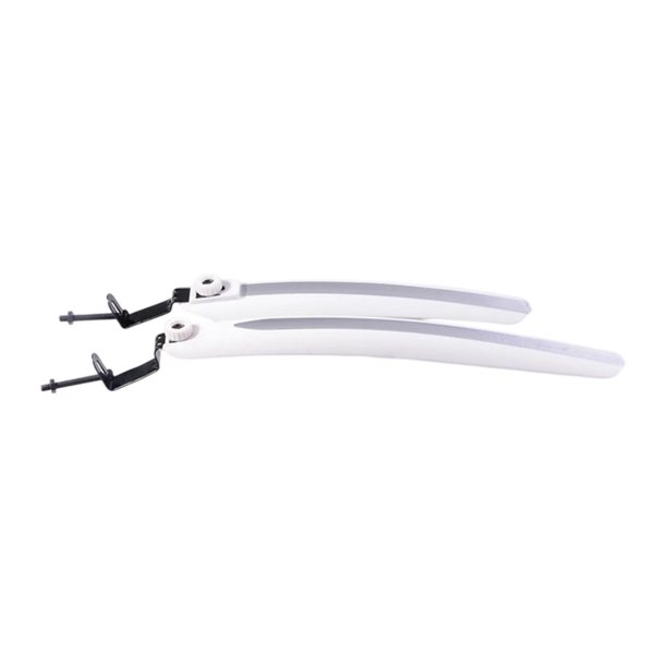 Juego de guardabarros para bicicleta de montaña, accesorios de repuesto, reparación y protector. Blanco