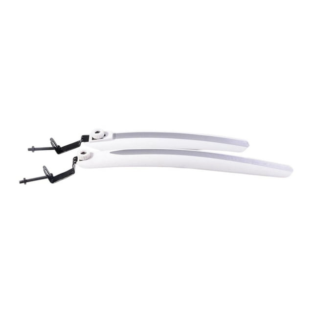 Lipstore Ensemble de Garde-Boue de Montagne Installation Facile Garde-Boue Accessoires de Réparation Blanc