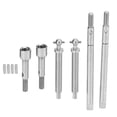 thumbnail image 1 of Front Rear Axle Drive Shaft, High Accuracy Convenient Installation Front Rear CVD Drive Shaft  For 1/16 RC Car, 1 of 8