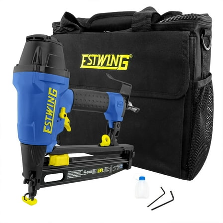 Estwing EFN64 Pneumatic 16-Gauge 2-1/2" Straight Finish Nailer with Bag