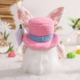 thumbnail image 3 of Keimprove Easter Bunny Decorations Easter with sign Handmade Swedish Tomte Plush Doll for Spring Party Home Decoration Gifts for Kid/Women/Men, 3 of 7
