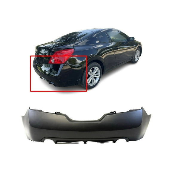 DCP Rear Bumper Cover For 2008-2013 Nissan Altima Primed 85022JB100 NI1100254