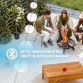 thumbnail image 2 of Cambridge Soundworks OontZ Solo Bluetooth Portable Speaker, Compact Size, Surprisingly Loud Volume & Bass, 100 Foot Wireless Range, IPX5, Perfect Travel Speaker, Bluetooth Speakers (Red), 2 of 5