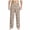 PANTS161-Khaki, variant on Mens Holiday Reindeer Print Pajama Pants Elastic Drawstring Waist Loose Fit Soft Fabric Mens Indoor Loungewear Trousers