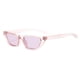 thumbnail image 4 of 1 par de gafas de sol geniales de para mujer gafas de sol transparentes teñidas Púrpura Jinwen Gafas de sol de ojo de gato, 4 of 7