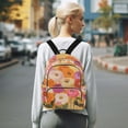 thumbnail image 7 of FORMRS Mini Backpack Purse for Women Quilted Travel Daypack Casual Shoulder Bag, Abstract Floral, 7 of 7