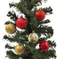 thumbnail image 2 of Décorations incassables Holiday Time, 24 unités, rouge/doré, 2 of 5