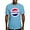 Baby Blue, variant on CafePress - Pepsi 90S Logo Fitted T Shirt - Fitted T-Shirt, Vintage Fit Soft Cotton Tee