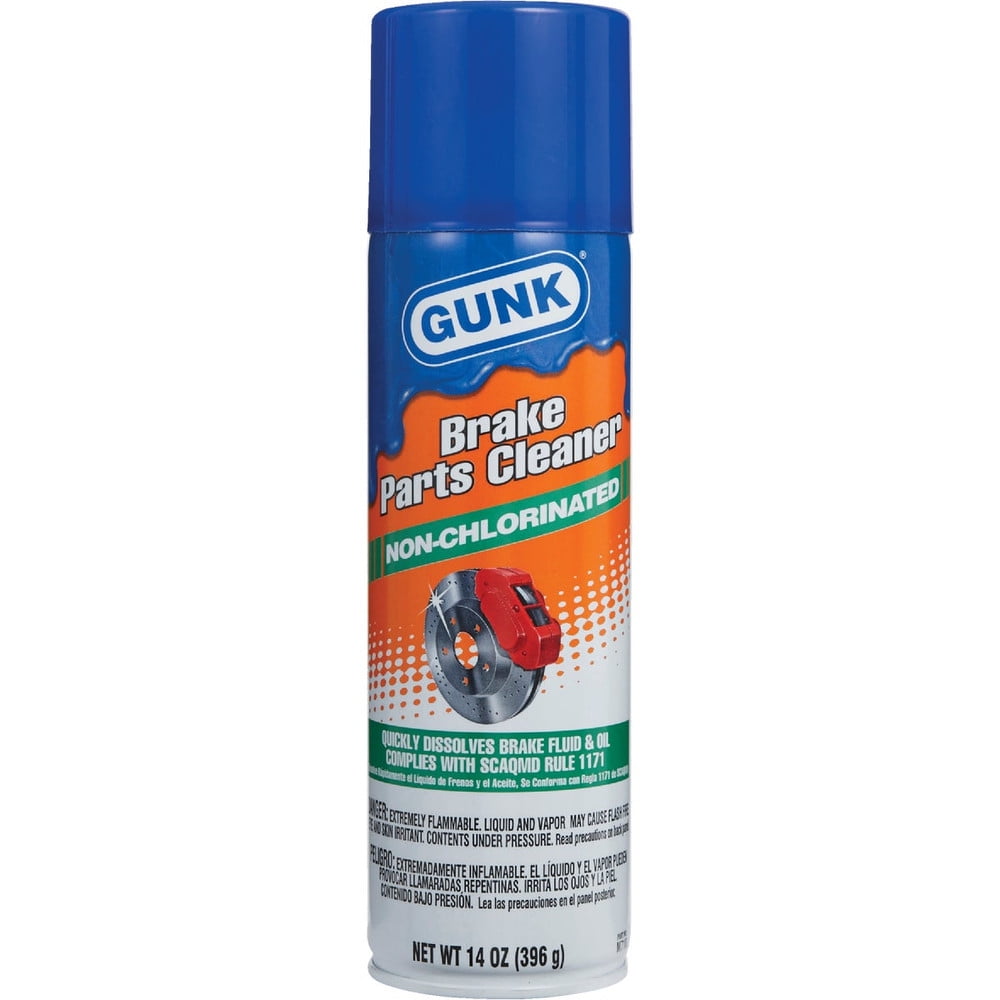 GUNK 14 oz Aerosol Can Automotive Brake Parts Cleaner Nonchlorinated,  Flammable M710 - 67695536 - Penn Tool Co., Inc