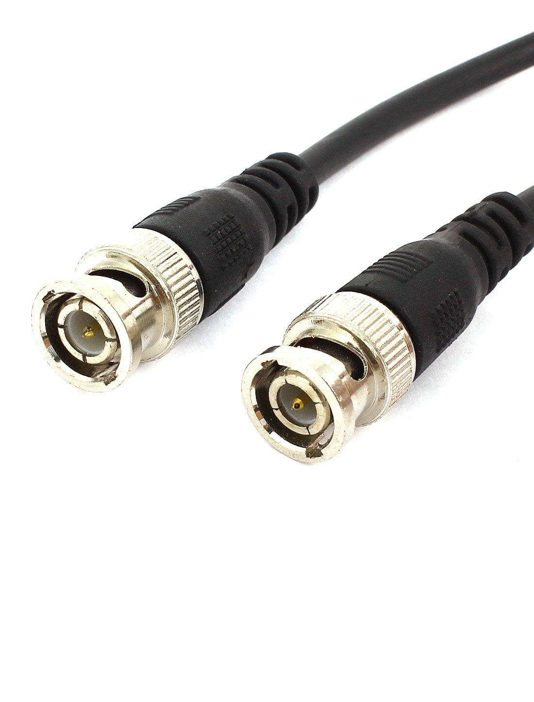 CCTV Video Camera DVR Male to Male BNC Connector Coaxial Cable Black 0