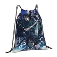 thumbnail image 2 of Attack On Titan Drawstring Backpack Lightweight Portable Sport Gym Sackpack Draw String Cinch Bags For Men Women, 2 of 9