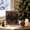 Coffee, variant on 44 Pcs Modern Elegant Flocking Christmas Balls Box Set, Soft Touch Shatterproof Flocked Christmas Balls Hanging Decorations with 3 Assorted Sizes Mixed Set for Xmas Tree Home Holiday Festive Decor
