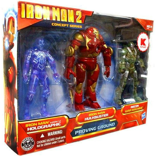 Iron Man Concept Series Proving Ground Action Figure Set