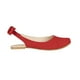 thumbnail image 2 of Zapato Mujer Piso Balerina Roja detalle moño punta redonda Castalia 059-46, 2 of 3