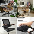 thumbnail image 2 of Xoenoiee American Flag Horse Print Office Chair Cover with Armrest Covers, 3 Pieces Stretch Computer Chairs Covers, Retractable Gaming Chair Cover Protective, L, 2 of 6