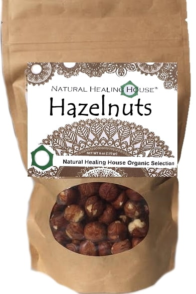 Hazelnuts Raw 6 oz by Natural Healing House by
