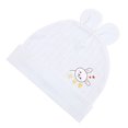 thumbnail image 3 of Gorro de bebé recién nacido, patrón de conejito de algodón, suave, cómodo, lindo gorro infantil para verano y otoño, azul claro, 3 of 5