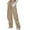 Khaki, variant on Lindreshi Cargo Pants Women Women's Street Style Fashion Design Sense Multi Pocket Overalls Low Waist Sports Pants