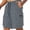 Dark Gray, variant on Men's Cargo Shorts Summer Oversized Pants Elastic Waist Large Size Outdoor Jogging Sweatpants Trend Multi Pockets Men Clothes Dark Gray XL