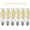 Warm White Light, variant on DEBGFS 10w-6000K Daylight White E12 LED Corn Bulb AC 110V-220V Non-Dimmable 5/8pcs,Warm White Light,5pcs