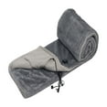 thumbnail image 2 of BKER Warm Blankets Mini Heated Blanket Portable Heated Shawl Button Design Heated Throw Foldable Blanket Camping Blanket For Winter Home, 2 of 7