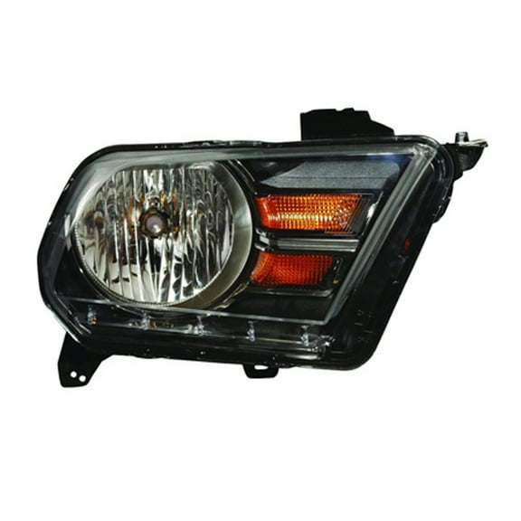 KAI New Standard Replacement Passenger Side Headlight Assembly, Fits 2010-2014 Ford Mustang