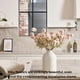 thumbnail image 2 of Flores artificiales Ryddelighome de seda beige, 10 tallos con eucalipto, 2 of 9