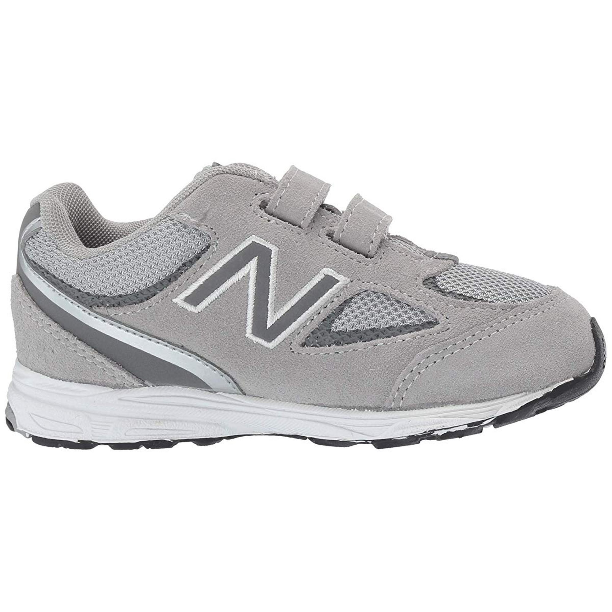 New Balance Kid s 888 V2 Hook and Loop Running Shoe Grey Grey 4 M US Toddler Walmart