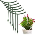 thumbnail image 1 of Plant Support Stakes for Indoor Plants - Stackable Half Round Cages for Tomato, Monstera, Peony, Hydrangea & Climbing Vines, 1 of 2