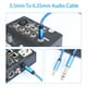 thumbnail image 5 of Cable Auxiliar Adaptador 3.5mm A 6.35mm para Amplificador Mezclador Chapado en 3.5 Jack A 6.5 Jack Aux Cabo Macho A Macho 300cm, 5 of 5