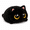 Black Cat, variant on Chubby Cat Plush Toy, 5.9 Inch Cute Round Kitty Stuffed Animal with Big Eyes, Soft Small Cat Plushie for Kids, Girls, Cat Lovers, Desk Decor, Birthday Christmas Halloween Gift